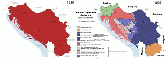 ユーゴスラビア1989-1992