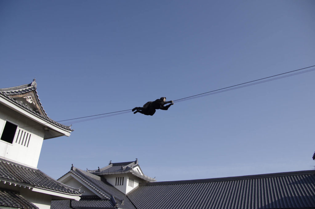 映画村の忍者